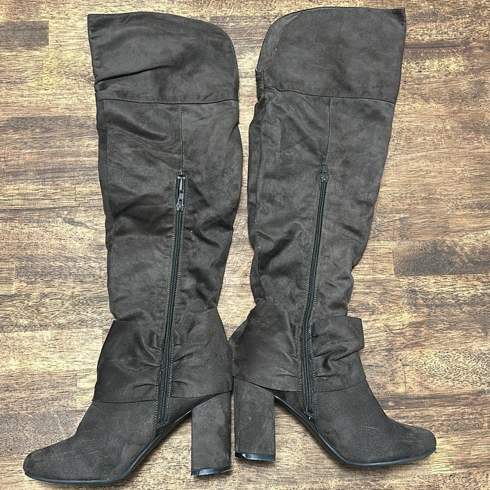 Not Rated boots Totoro Slouch over the knee boot - Picture 2 of 6